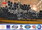 Professionelle ASTM A123 galvanisierte Stahlstange für Übertragung und Beleuchtung in den Philippinen fournisseur