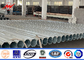 Hot Dip Galvanized Steel Power Line Pole Übertragungsmast ISO9001 160Km/H fournisseur